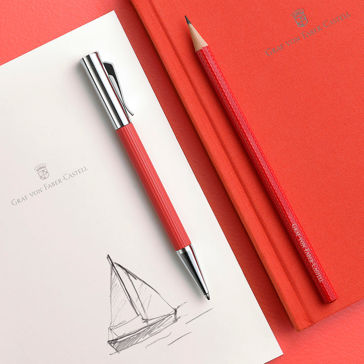 Graf von Faber-Castell Tamitio India Red Mechanical Pencil