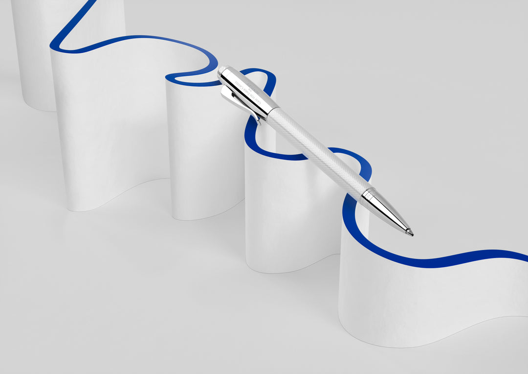 Graf von Faber-Castell Bentley Rollerball in White Satin