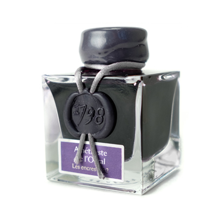 J. Herbin Bottled Ink 1798 Ural Mountain Amethyst