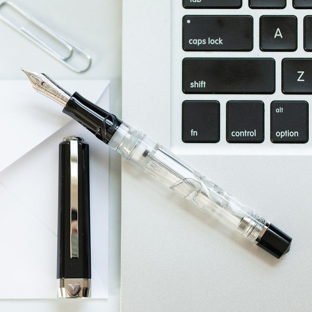 Visconti Silver Dust Fountain Pen