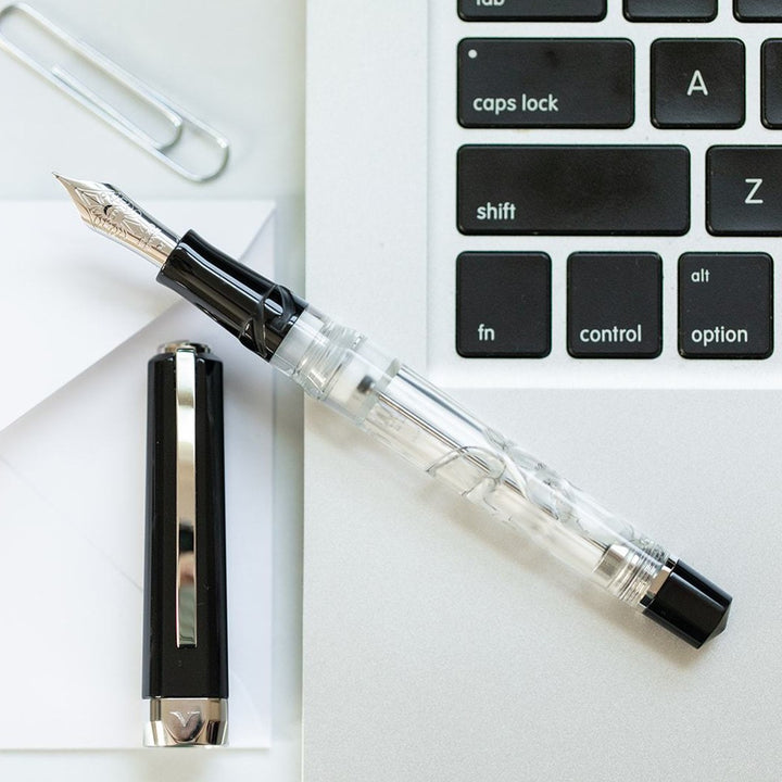 Visconti Silver Dust Fountain Pen