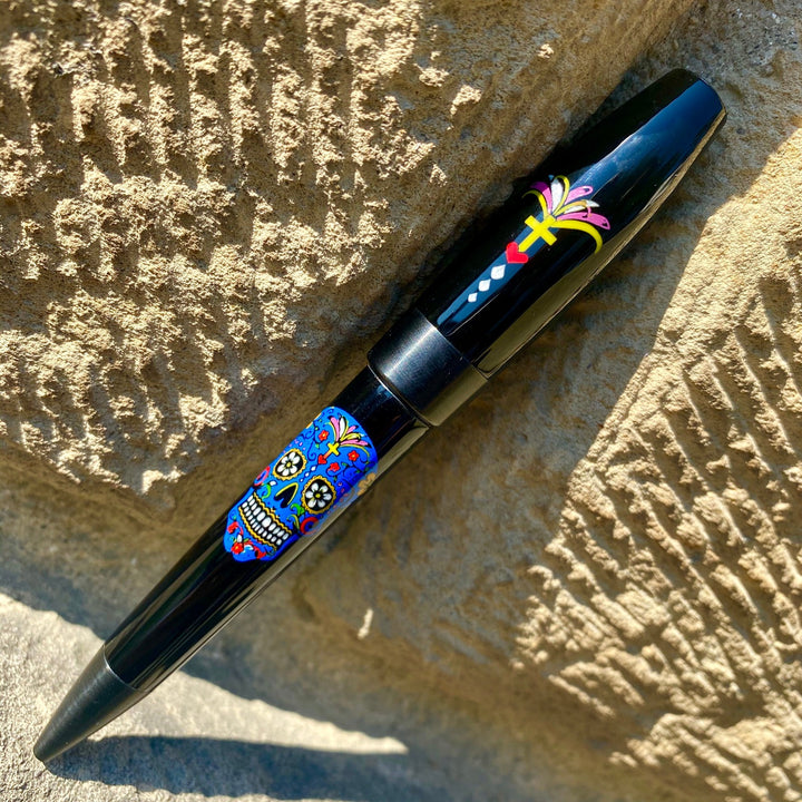 Montegrappa Dia De Los Muertos Ballpoint - Blue