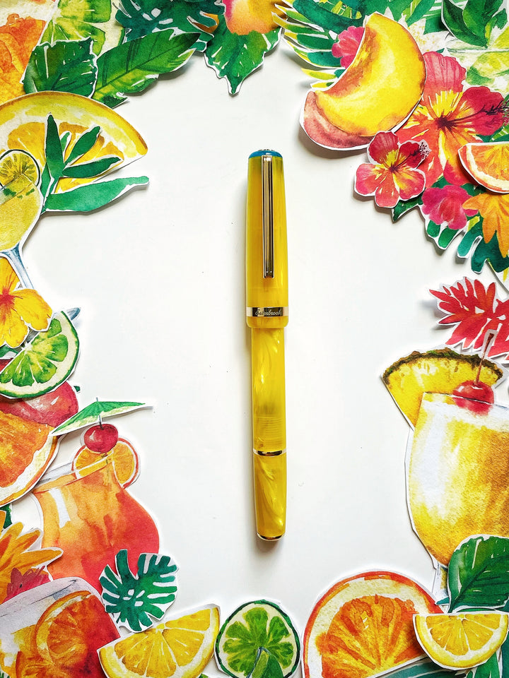 Esterbrook JR Paradise Pocket Fountain Pen - Lemon Twist