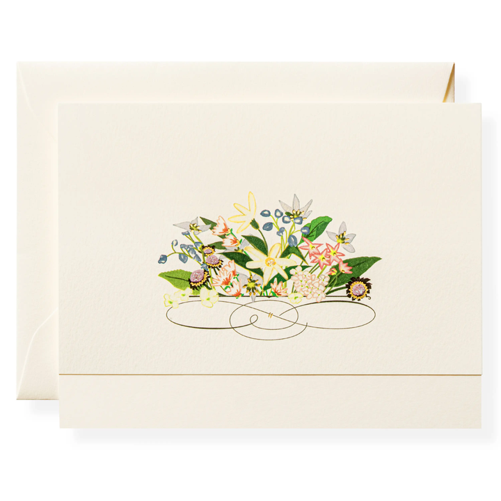 Karen Adams - Flourish Notecard Box (5.5" x 4.25")