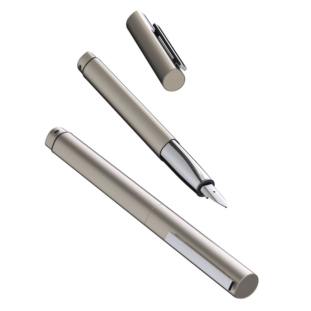 Lamy Ideos Fountain Pen - Palladium