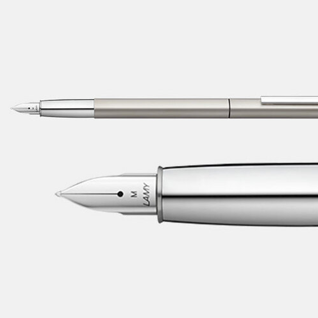 Lamy Ideos Fountain Pen - Palladium