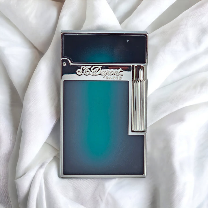 S.T. Dupont Ligne 2 Sunburst Green Lighter