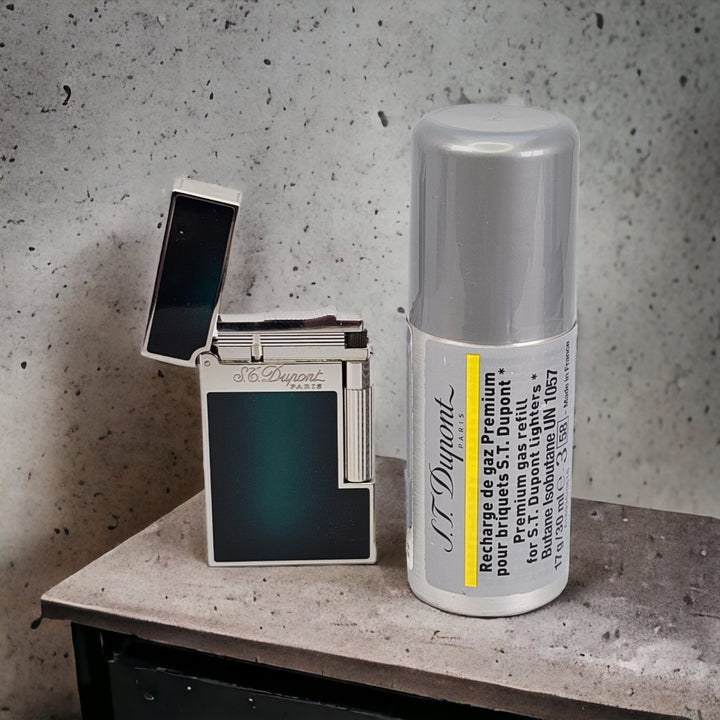 S.T. Dupont Ligne 2 Sunburst Green Lighter