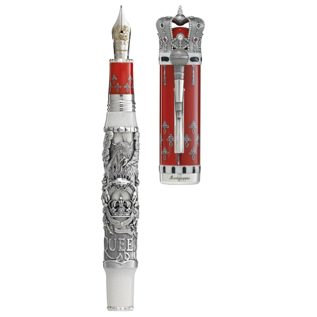 Montegrappa Queen: A Night at the Opera Fountain Pen - Silver