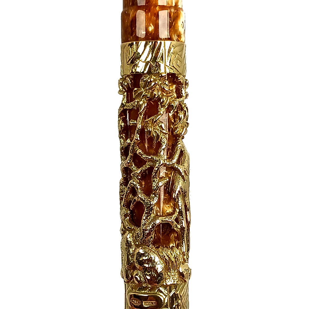 Montegrappa Limited Edition Oriental Zodiac Goat Gold Fountain Pen