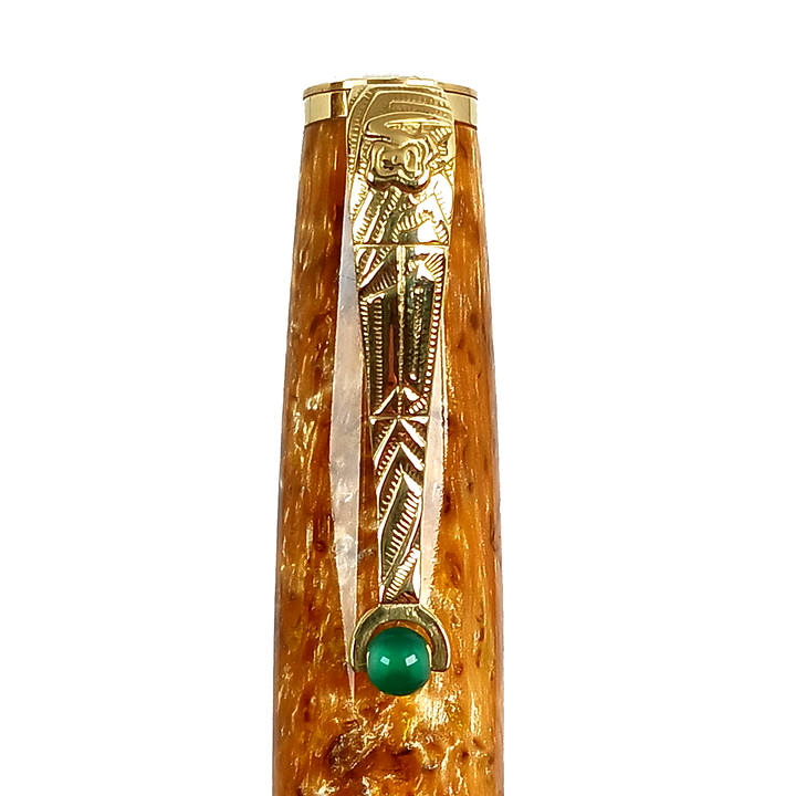 Montegrappa Limited Edition Oriental Zodiac Goat Gold Fountain Pen