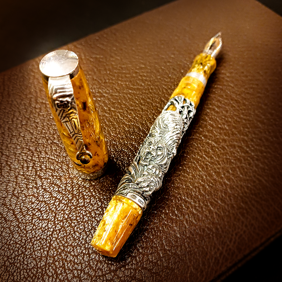 Montegrappa Limited Edition Oriental Zodiac Tiger Fountain Pen