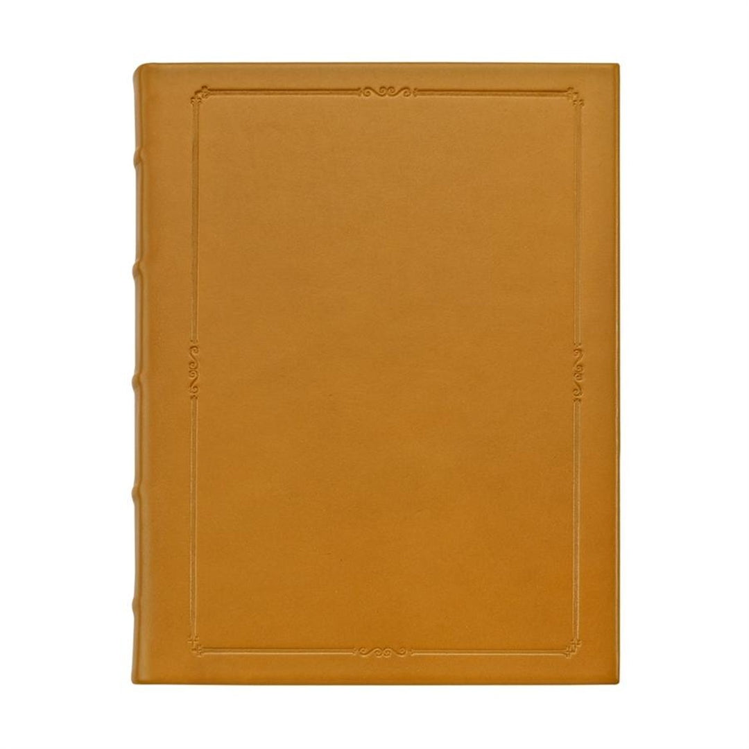 9" Hardcover Journal - Traditional Leather