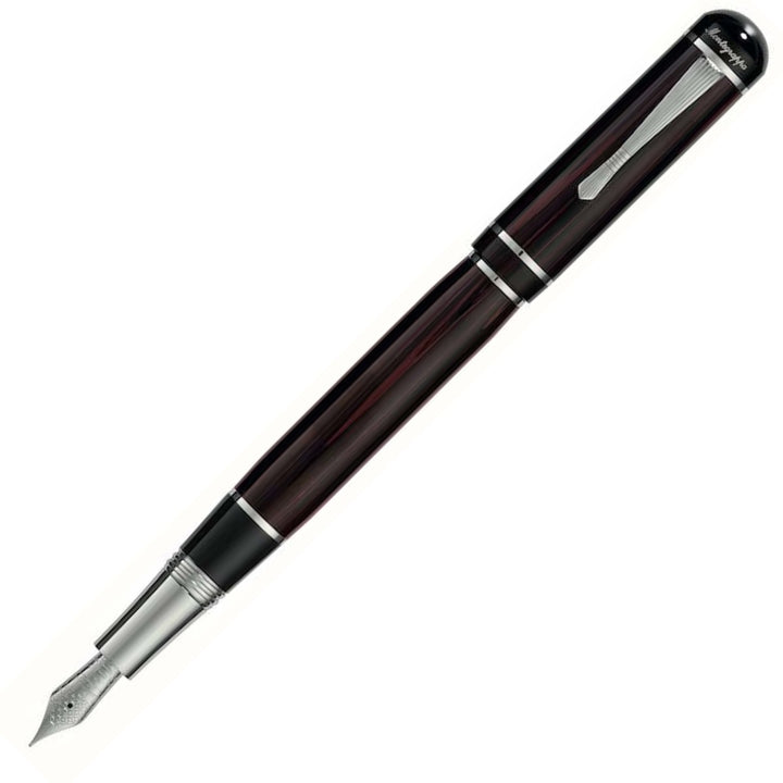 Montegrappa Mia Carissima Ebonite Fountain Pen - Black Currant
