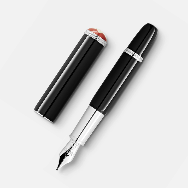 Montblanc Heritage Rouge et Noir "Baby" Special Edition Black Fountain Pen