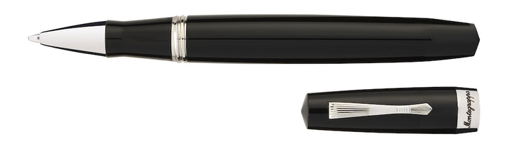 Montegrappa Elmo 02 Fantasy Bloom Edition Rollerball - Jet Black