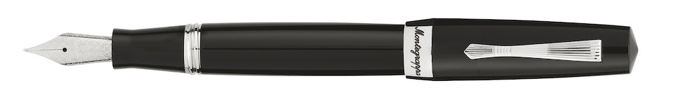 Montegrappa Elmo 02 Fantasy Bloom Edition Fountain Pen - Jet Black