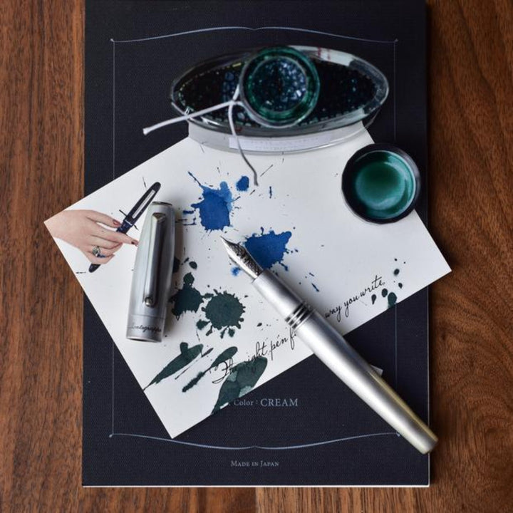 Montegrappa Fortuna Fountain Pen - Silver Mule