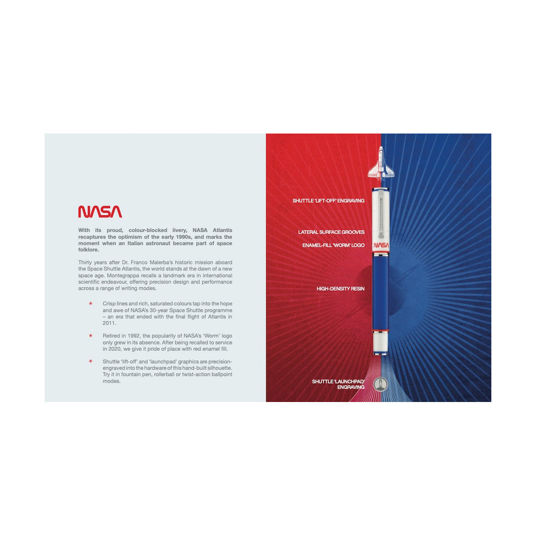 Montegrappa NASA Ballpoint - Atlantis