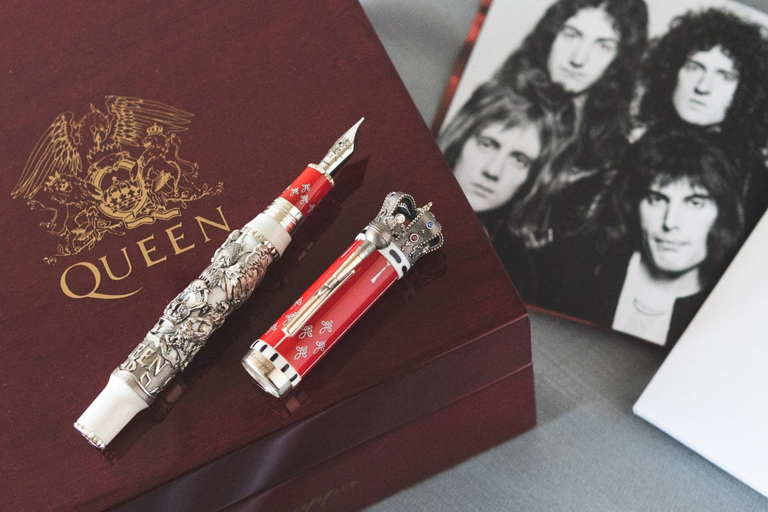 Montegrappa Queen: A Night at the Opera Fountain Pen - Silver