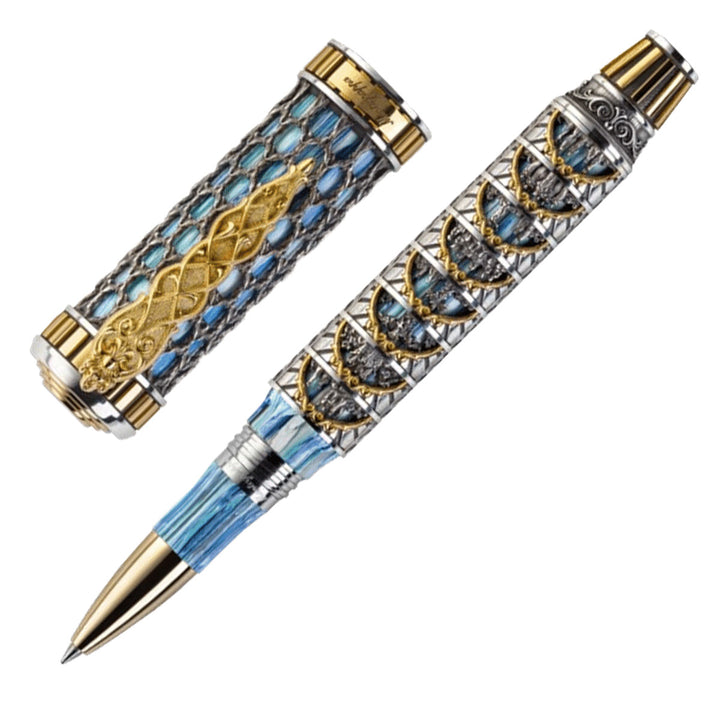 Montegrappa Dante Alighieri: Paradiso Silver Rollerball Pen