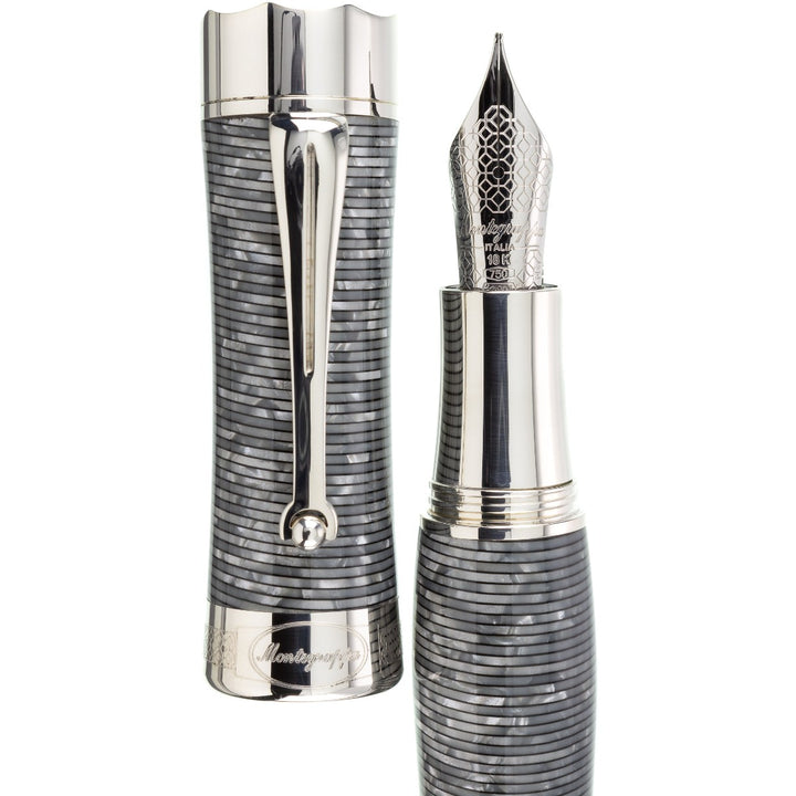 Montegrappa Ferracina Timeless Fountain Pen - Shiny Circles