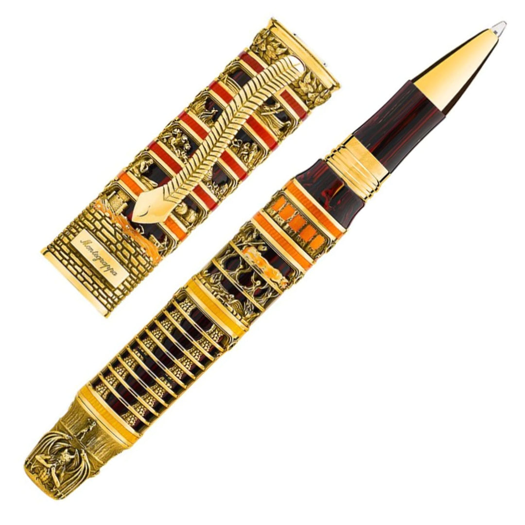 Montegrappa Dante Alighieri: Inferno Gold Rollerball Pen