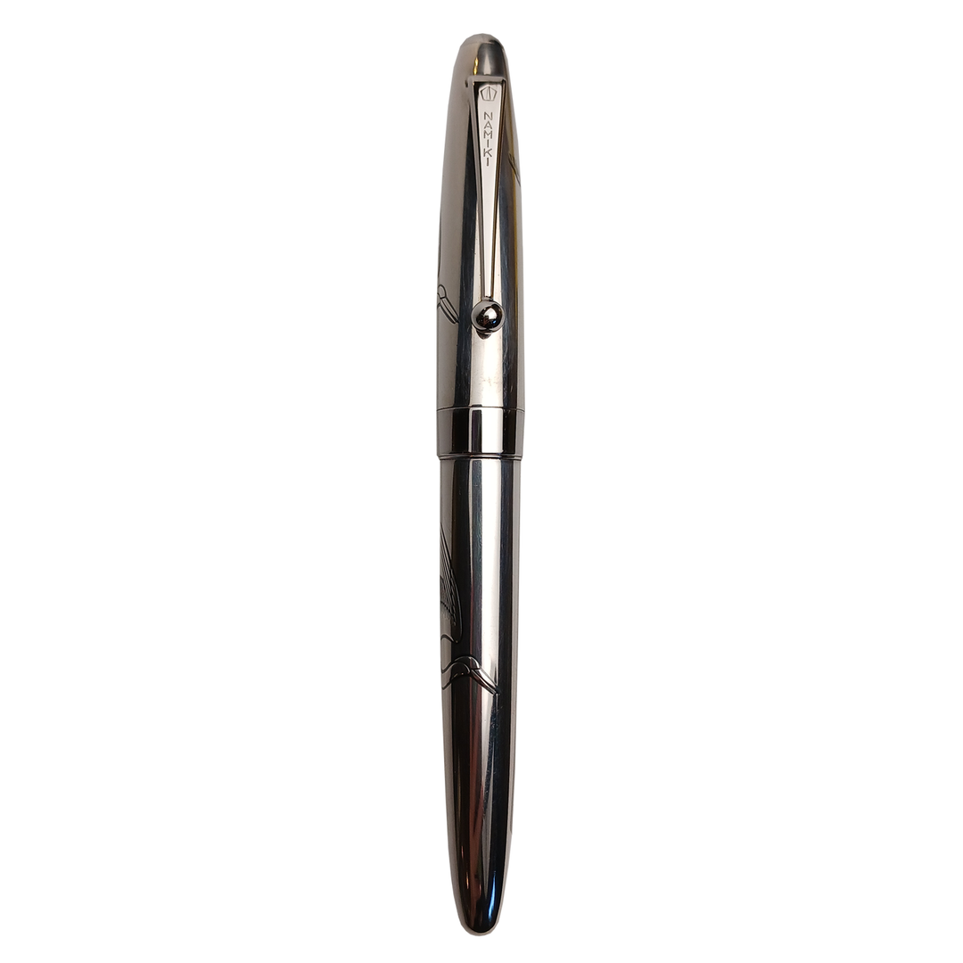 Namiki Sterling Silver Cranes Rollerball Pen