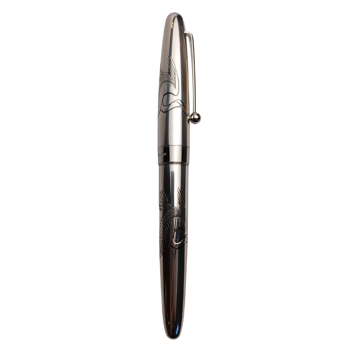 Namiki Sterling Silver Cranes Rollerball Pen