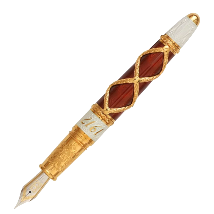 David Oscarson Russian Imperial Collection Ruby Red Pen