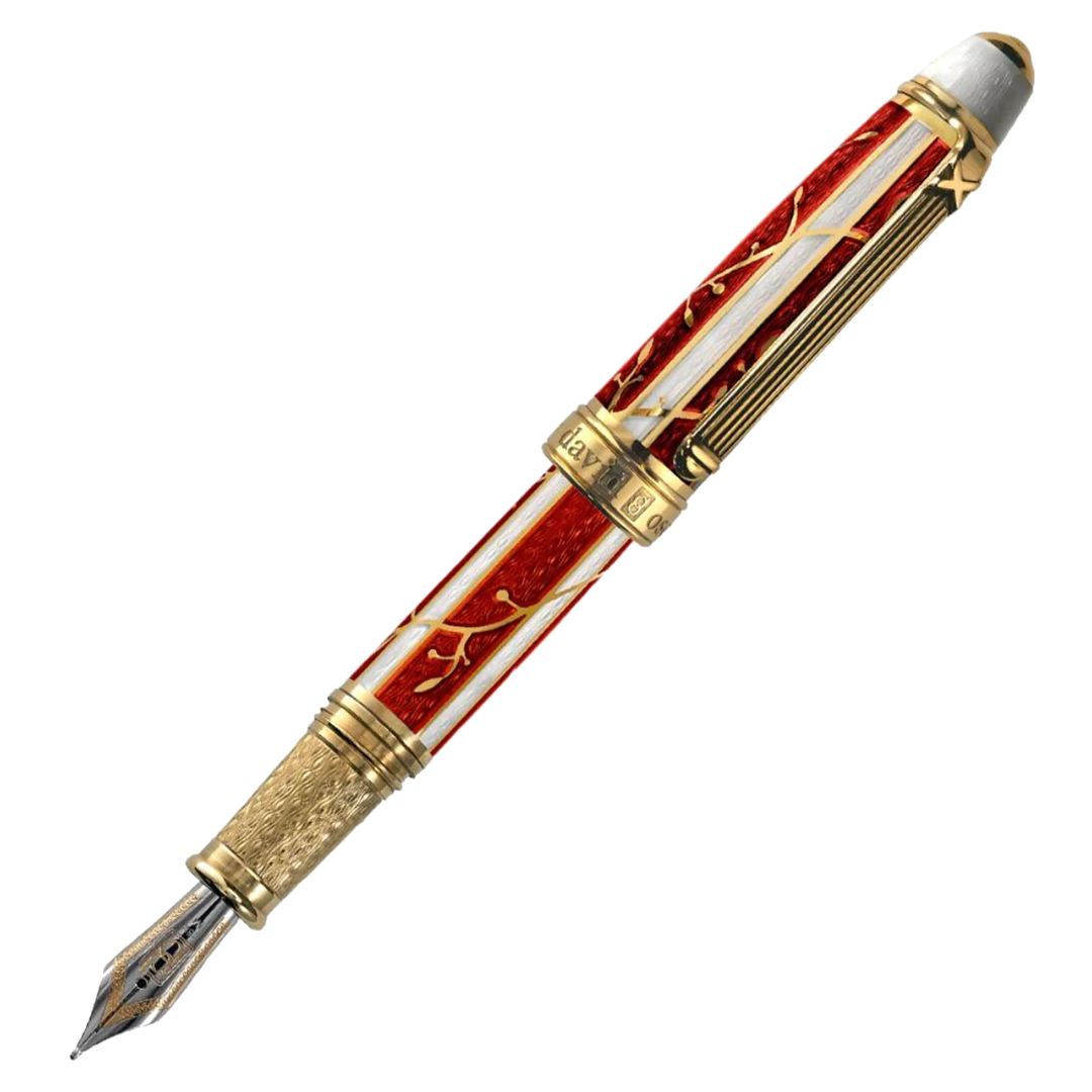 David Oscarson Trellis Red Pen
