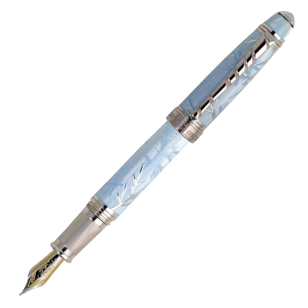 David Oscarson Winter Blue Pen