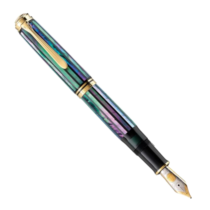 Pelikan Souverän M1000 Fountain Pen - Raden Green Ray