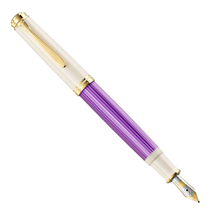 Pelikan M600 Fountain Pen - Violet-White Special Edition