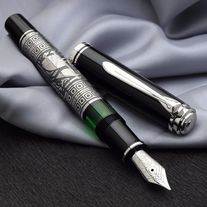 Pelikan M910 Toledo Black/Silver - Fountain Pen