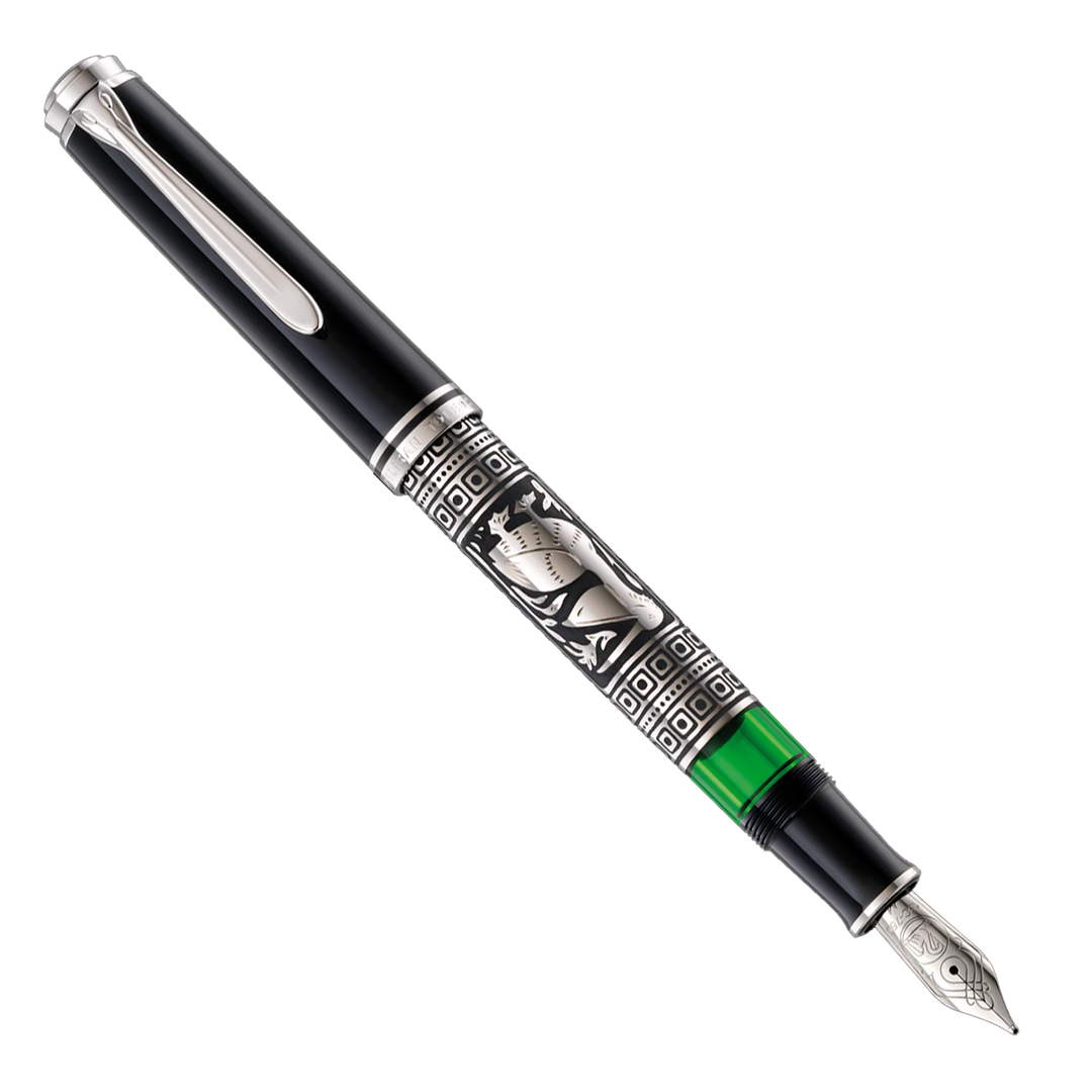 Pelikan M910 Toledo Black/Silver - Fountain Pen