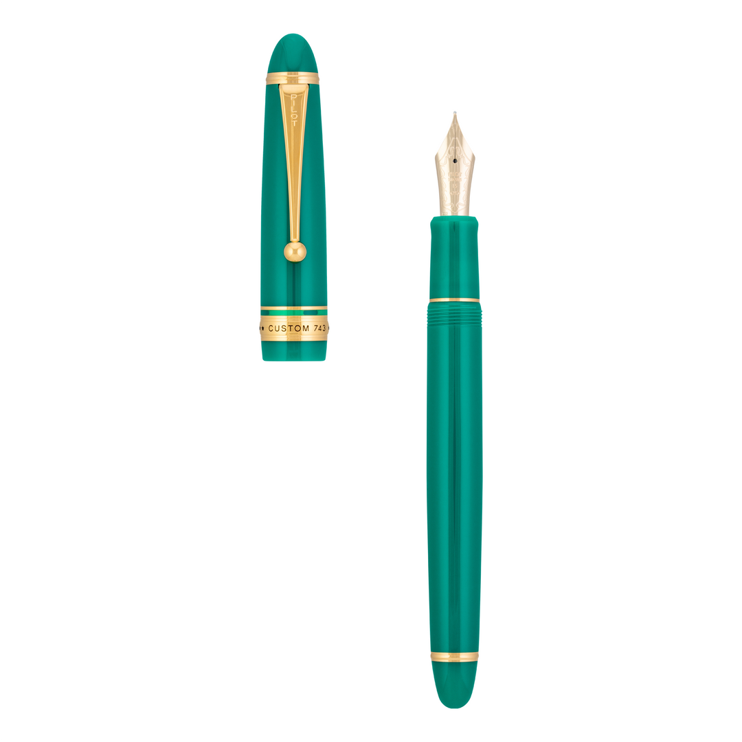 Pilot Custom 743 U.S. Exclusive Verdigris - Fountain Pen