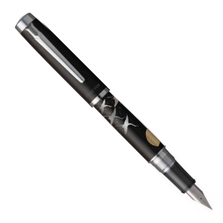 Platinum Procyon Luster Cranes Over Moon - Fountain Pen