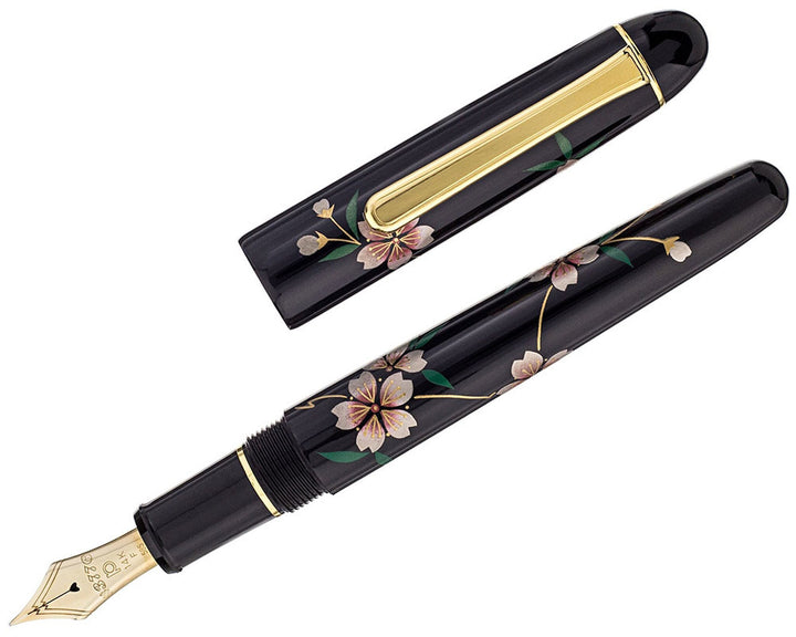 Platinum #3776 Century Urushi Maki-E Fountain Pen - Sakura