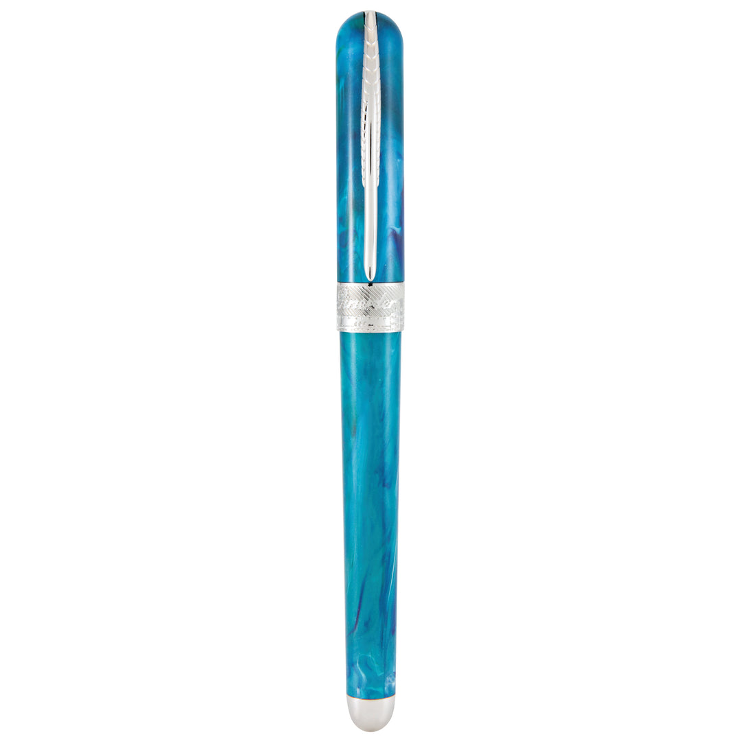 Pineider Avatar UR Rollerball Pen - Abalone Green