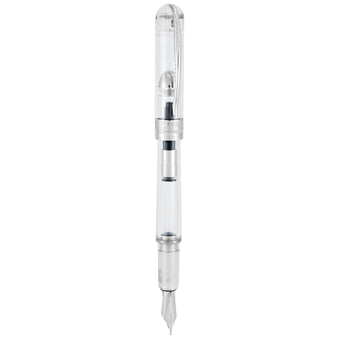 Pineider Avatar UR Demonstrator Fountain Pen - Clear