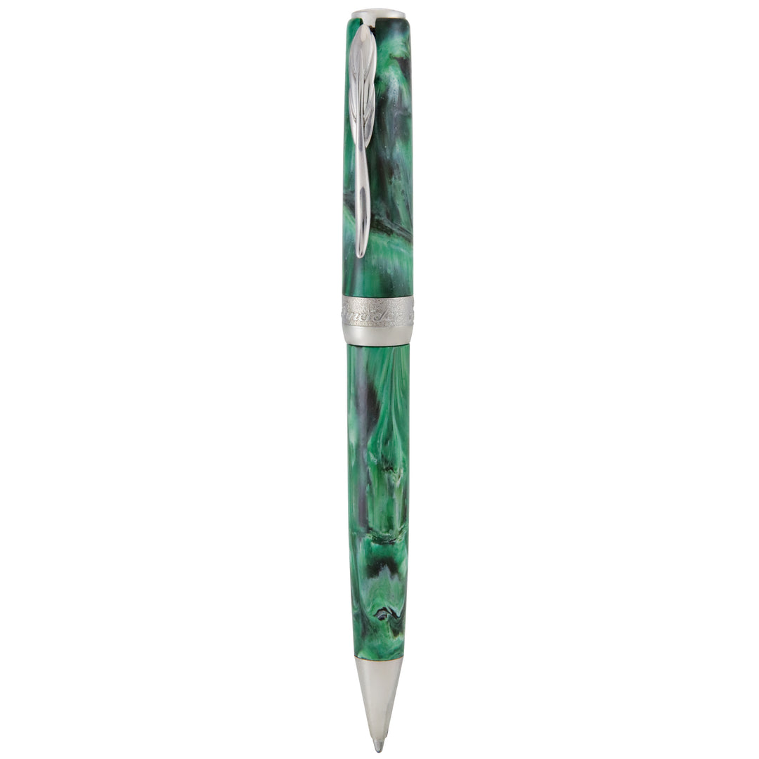 Pineider La Grande Bellezza Gemstones Ballpoint Pen - Malachite Green