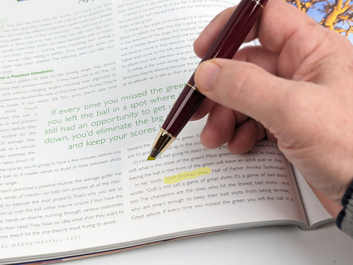 Montblanc Meisterstück 166R Legrand Bordeaux Document Marker