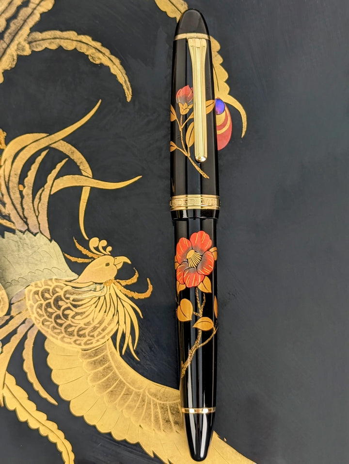 Sailor 1911 Maki-e Flower Motif Fountain Pen