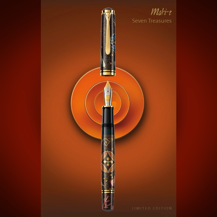 Pelikan Souverän M1000 Fountain Pen - Maki-e Seven Treasures