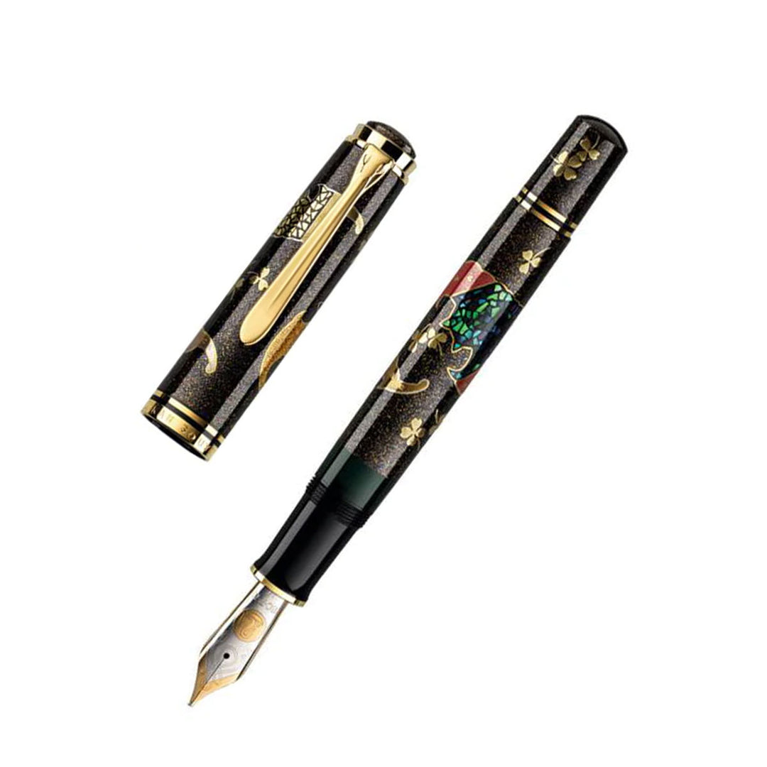 Pelikan Maki-e Five Lucky Bats Fountain Pen