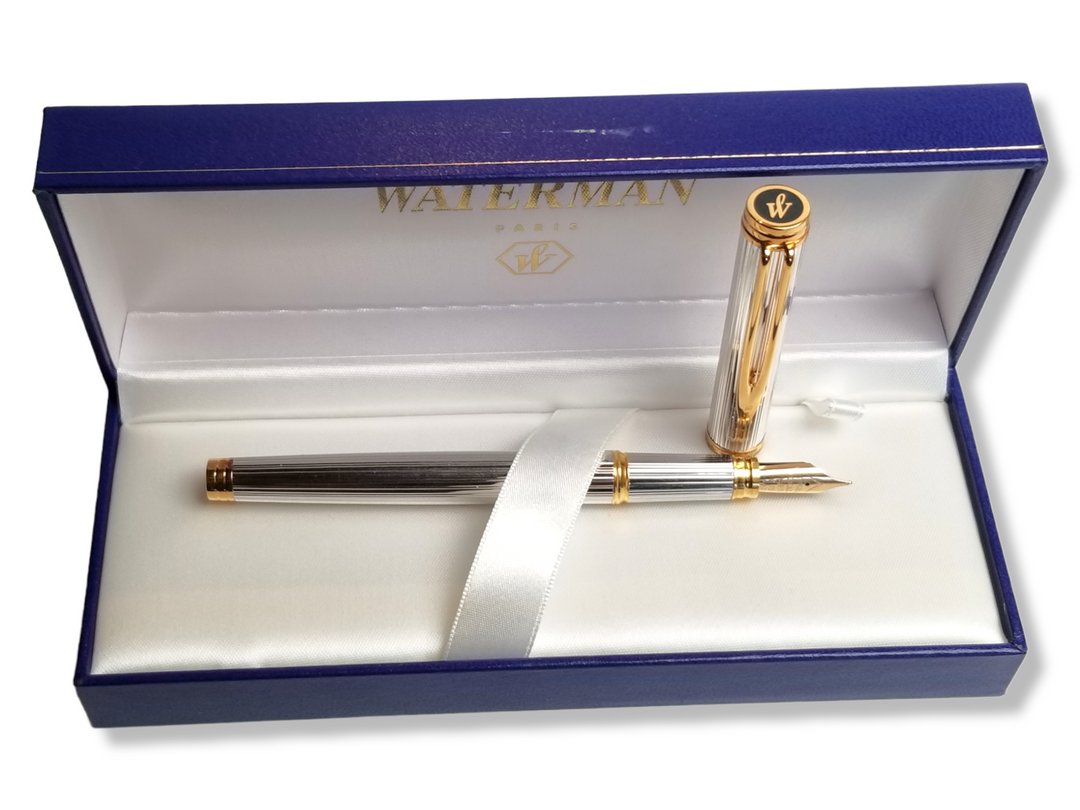 Waterman Ideal Gentleman Sterling Silver Fountain Pen