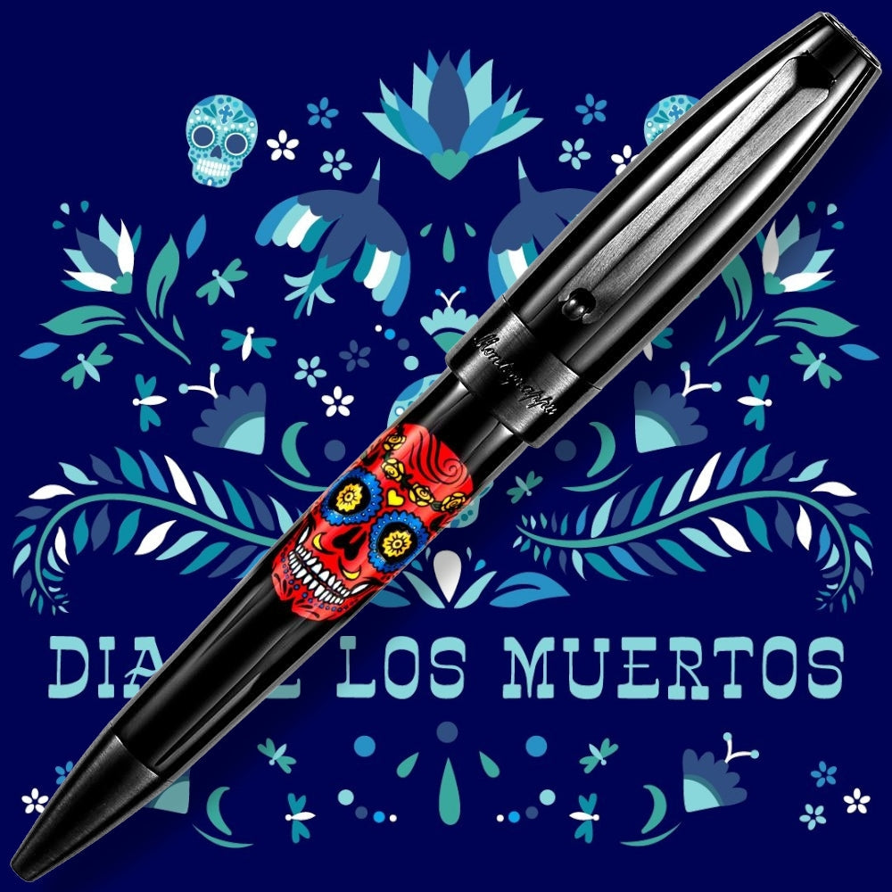 Montegrappa Dia De Los Muertos Ballpoint - Red