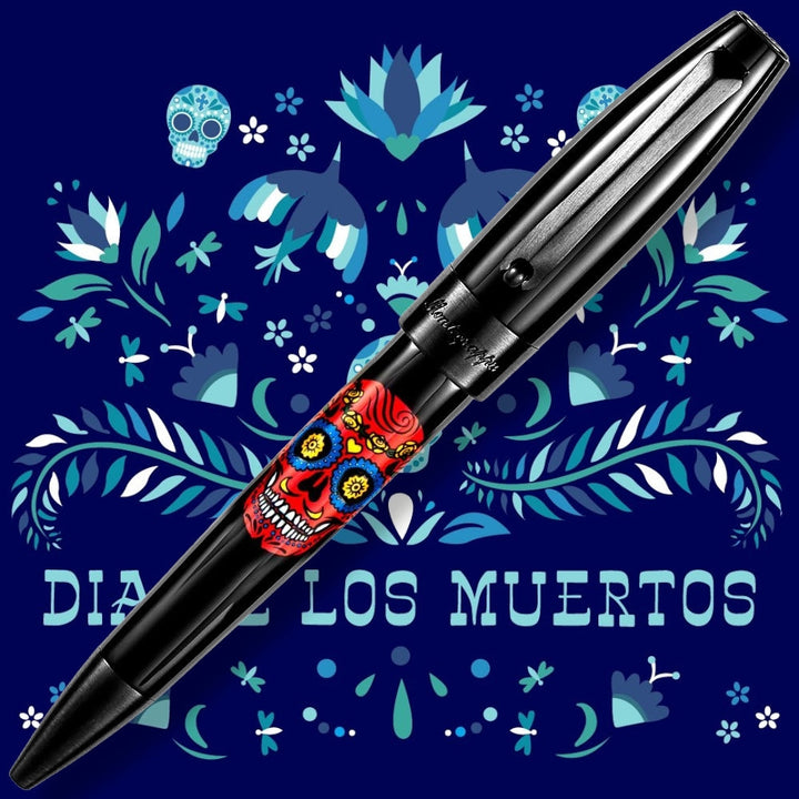 Montegrappa Dia De Los Muertos Ballpoint - Red