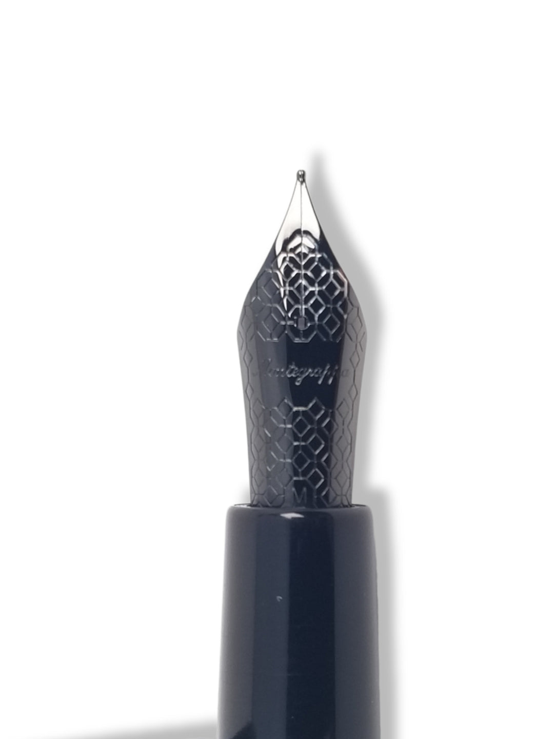 Montegrappa Fortuna Fountain Pen - Black And Ruthenium